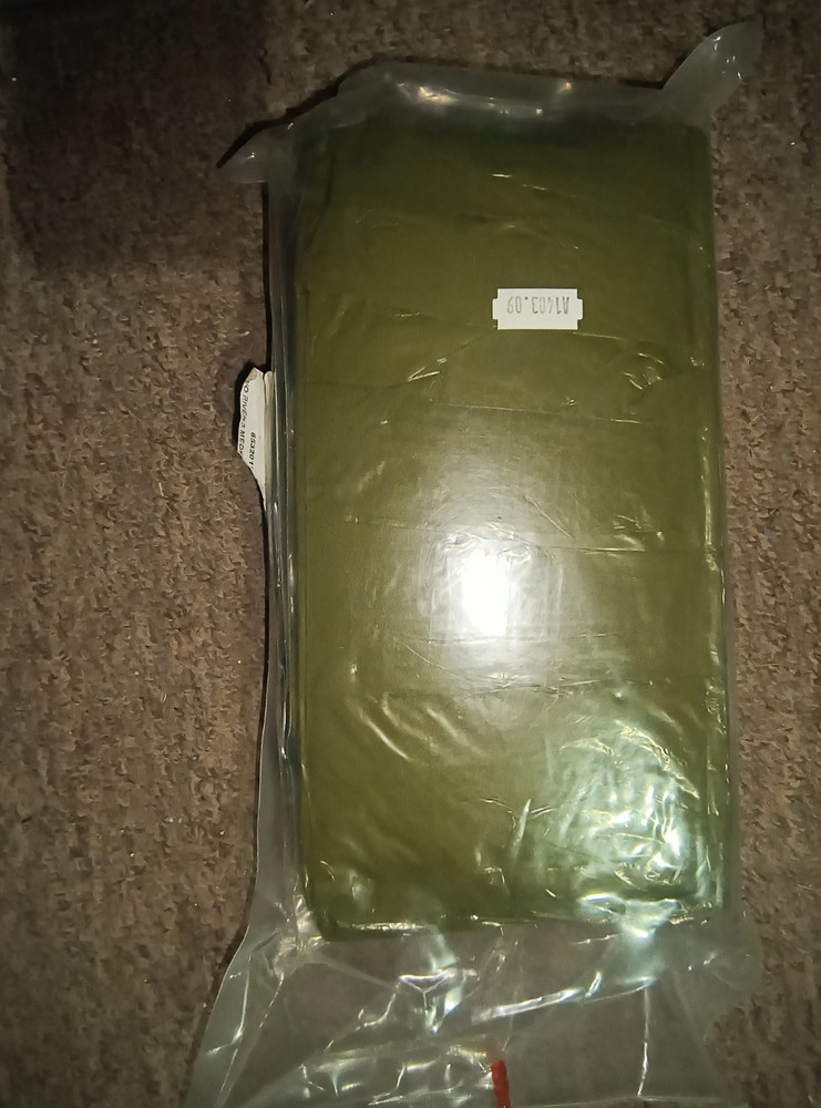 Blizzard Emergency Blanket Survival Green Mylar Lightweight Disposable 450g