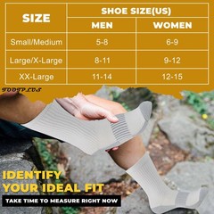 FOOTPLUS 3 Pairs Cushioned Copper Crew 11 Plus, 3 Pairs- White