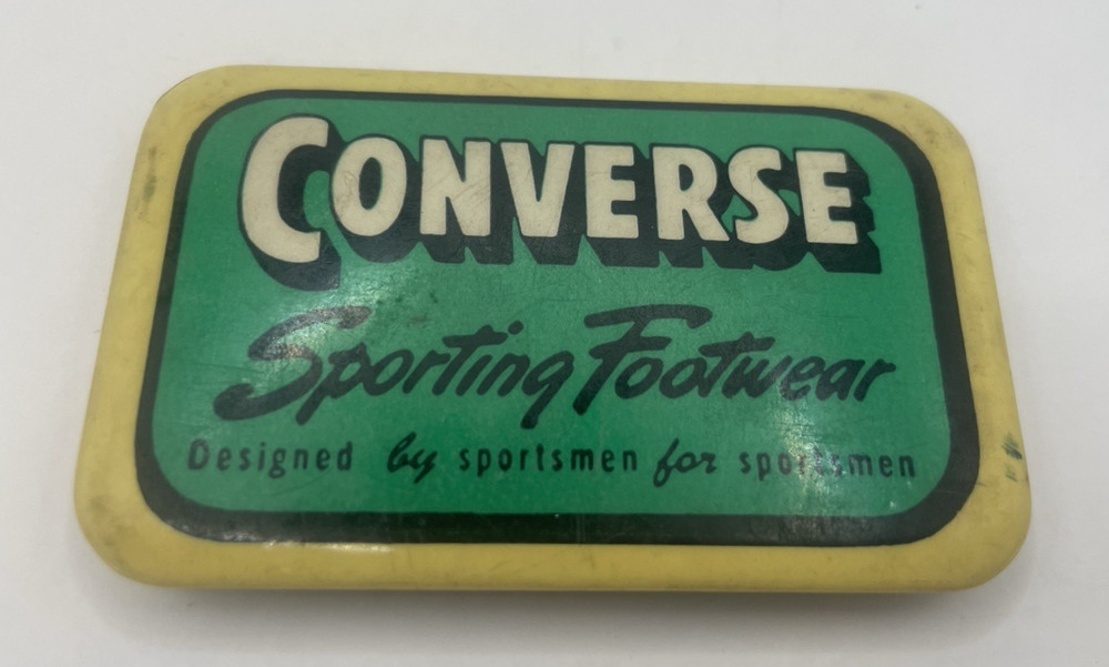 Antique- c1900s Converse Sporting Footwear Pocket Match Striker:Parisian Novelty