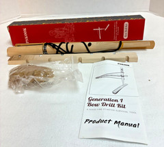 Bow Drill Fire Starter Kit Primitive Friction Tool Survival Training B07547TJPD