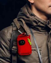 Adventure Mens 34 In 1 Survival Kit Medium Red
