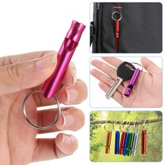 100 Pcs Emergency Whistle Survival Loud with Keychain Rescue Signaling Extra …