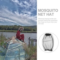 4Pcs Portable Mosquito Net Hats Outdoor Suit Lightweight Breathable Neck Cover
