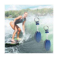 Floating Keychain for Boat Keys Float Buoy Boat Key Rings 2PCS Oval Shaped Fo…