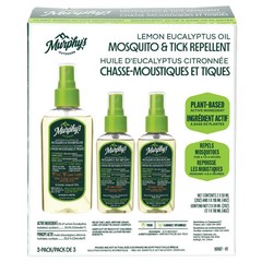 Murphy’s 3-PK Naturals Insect Repellent Spray Lemon Eucalyptus Oil 1x4oz / 2x2oz