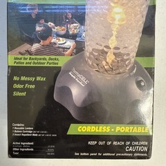 Thermacell Mosquito Repellent Outdoor Lantern 15’ Protection New And Sealed