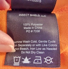Insect Shield Eco Protection Built-in Permethrin Bug Repellent Blanket 68×56 NEW