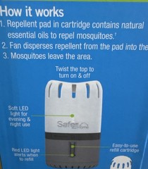 Safer Home(2)Outdoor Natural Mosquito Repellent Device, Battery Operated,SH1200