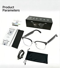 Bluetooth smart glasses multi-functional, UV protection, AI translation