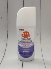 OFF!® Clean Feel Picaridin Mosquito Repellent Spritz, Odorless Formula, 4 fl oz