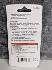 Magnesium Fire Starter Camping Wilderness Survival Flint Steel Bush Craft