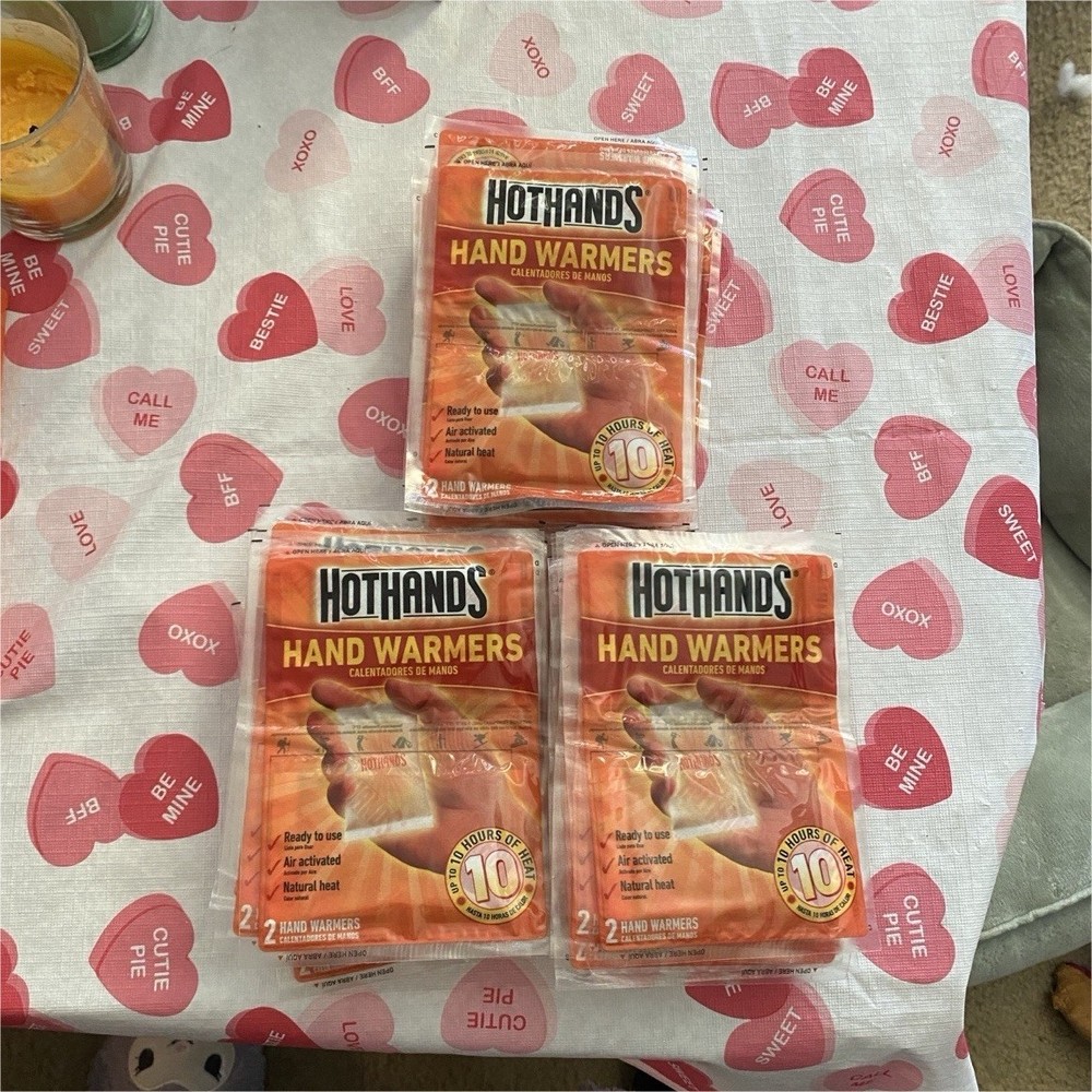 HotHands Disposable Hand Warmers 2-Pack, Air Activated, Up to 10 Hours Heat