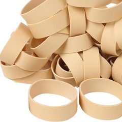 AMUU Rubber Bands Size #94 Black 30pcs Tactical Wide Beige