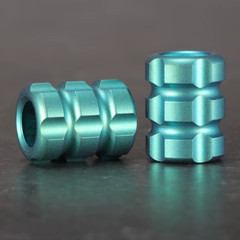 Titanium Alloy EDC Green for Paracord Bead Stick Knife 1 Bead Only