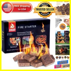 32pcs Natural Fire Starters – Eco-Friendly and Rapid Ignition for BBQ & Camping