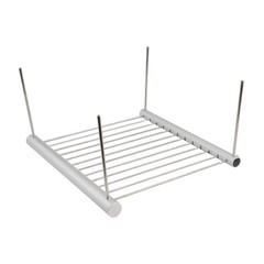 Lightweight Stainless Steel Camping Grill Compact Size Great for Outdoor Meals