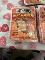 HotHands Disposable Hand Warmers 2-Pack, Air Activated, Up to 10 Hours Heat