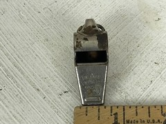 Acme 1.75″ Thunderer Metal Pea Sports Whistle Lead Free Deep Tone