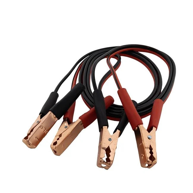 10-Gauge 12 ft. Jumper & Booster Cables – High-Tension Springs & Reliable Con…