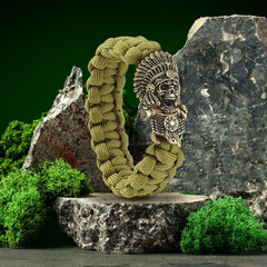 Brass Paracord Buckles Shackles, Paracord Bracelet Buckle Lock for EDC Braided R