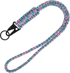 Heavy Duty Paracord Lanyard Keychain, Paracord Necklace Cell Phone Keychain Whis