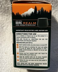 Repel Realm Zone Mosquito Repellent Refills 3 Pack Bundle 40 Hrs each