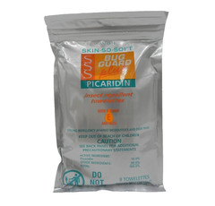 Avon Skin So Soft Bug Guard Plus Picaridin Towelettes with Vitamin E & Aloe