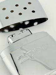 Zippo 12 Hour Hand Warmer Easy Fuel Refill Chrome No Electric Electricity Needed