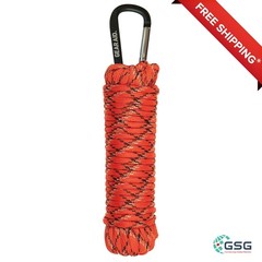 HEAVY-DUTY 550 PARACORD & CARABINER – MULTIPURPOSE SURVIVAL CORD FOR CAMPING …