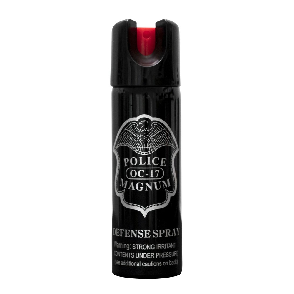 Police Magnum pepper spray 3 ounce Twist Lock Safety Personal Defense Security