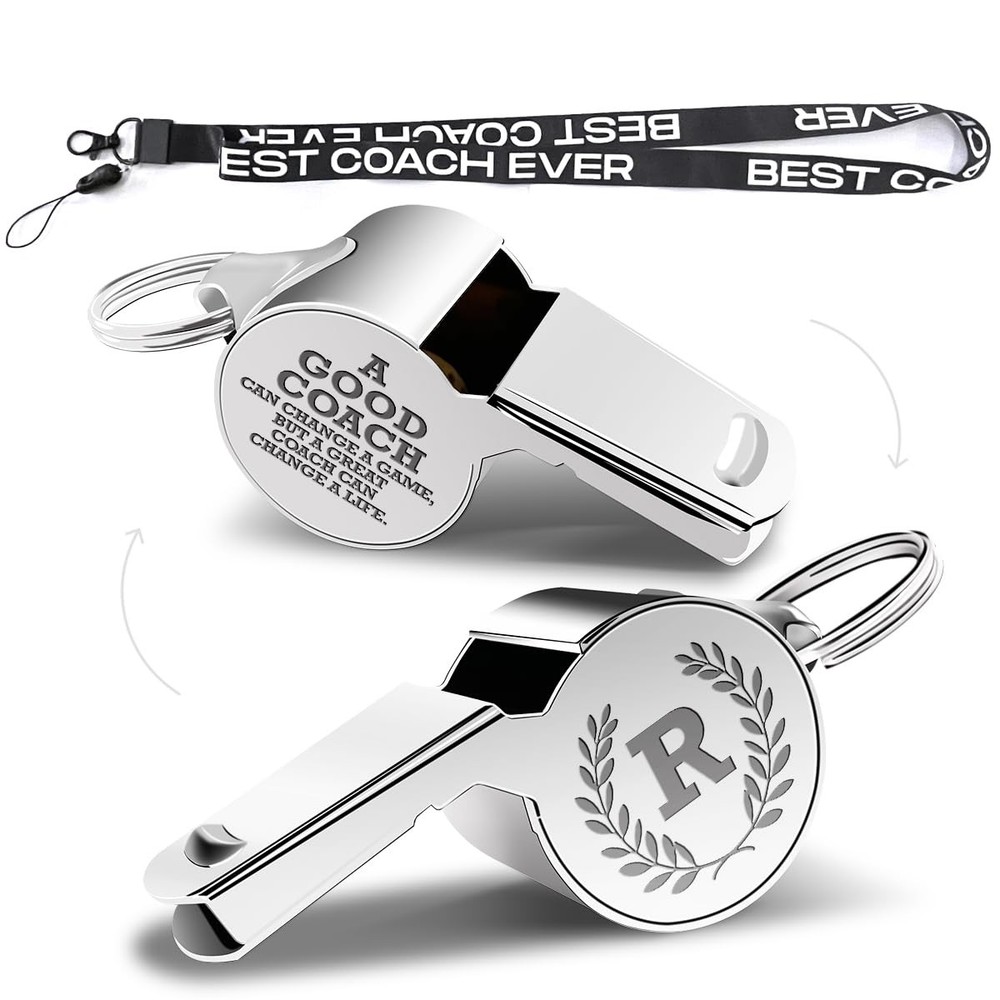 Letters Coach Gifts, Whistle for Coaches, Whistle Emergency, Thank You Coach …