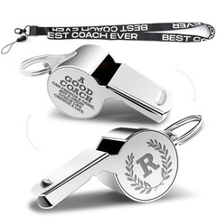 Letters Coach Gifts, Whistle for Coaches, Whistle Emergency, Thank You Coach …