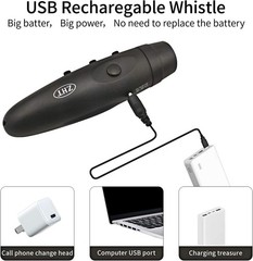 Lightweight Electronic Whistle – USB Charged with Ergonomic Grip for Referees