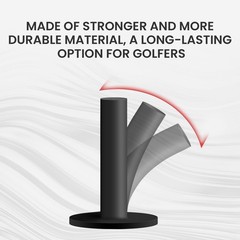 FINGER TEN Golf Rubber Tee Driving Range Value 5 Pack for Indoor Outdoor Prac…