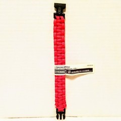 Everbuilt 550 Paracord 7 Strand Large Red Survival Bracelets – Lot Of 104 – New