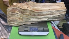 Premium Fatwood Log 2 lb 10.9oz Sticky HardPine Heartwood Pitchwood Fire