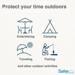 Safer® Home Natural Mosquito Repellent & Repellent Refills, New in Box