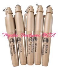 Lot x5 Rhino Rescue Tactical Pens Markers Camping Hiking Tactical Gear BOB SHTF