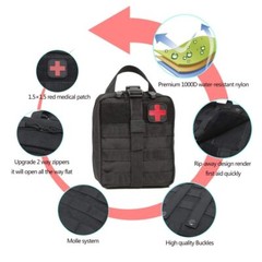 Tactical First Aid Kit Medical Molle Rip Away EMT IFAK Survival Pouch Bag