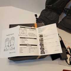 LATITOP Heated Gloves Large Men Women 7.4V 22.2WH Rechargeable Battery Outdoor
