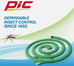 PIC Mosquito Coils 4 Pack NEW Outdoor Bug Repellent Patio Porch Camping Use