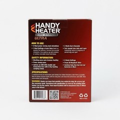 Handy Heater Ultra Cordless Rechargeable Electric Hand Warmers 2 Pack, 14 Hours