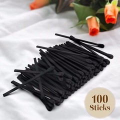 ZIKANI Multicolor 4 Inch Bulk Matches Refill for Cloche Jar Box 100 pcs