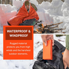 Survive Outdoors Longer 90% Heat Reflective Emergency Blanket – Polyethylene Res