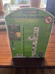 ThermaCELL Cordless Mosquito Repellent Outdoor Odorless Silent Gray