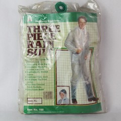 Vintage Academy Broadway XL Waterproof 3-Piece Rain Suit – Pre-Owned