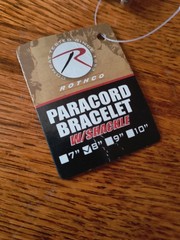 Survival Bracelet Bundle: Rothco Shackle & Breast Cancer Awareness Paracord