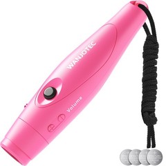 Electronic Whistle 3 Tones 130db Loudest Handheld Emergency with Lanyard Pink