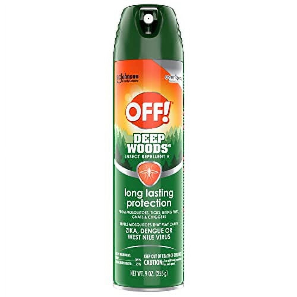 Deep Woods OFF! Long Lasting Protection Insect Repellent Ticks!