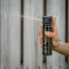 POLICE MAGNUM Pepper Spray 4 ounce Flip Top Fog Self Defense Security Protection